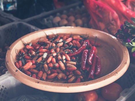 shallow focus photography of peppers